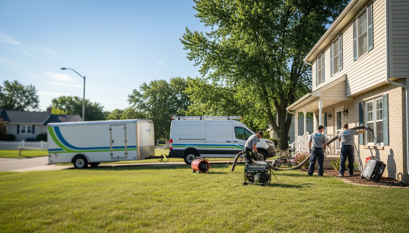 Flooded Basement Restoration And Cleanup With Repair in Walloon Lake, MI near me